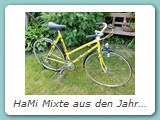 HaMi Mixte aus den Jahr 1973/1974 gefertigt aus Durifort Rohrsatz
Eigentümer: Johannes Mittendorf, Uetersen