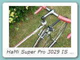 HaMi Super Pro 3029 IS aus dem Jahr 1988
voll verchromt, Reynolds 531 Professional Rohre, Rahmengröße 55x56, Dura-Ace 8-fach SIS, Gesamtgewicht 9,0 kg
Eigentümer: Jens Müller, Wesel