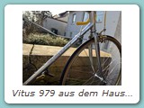 Vitus 979 aus dem Hause Mittendorf
Neuaufbau mit Galli Criterium Oro
Eigentümer: Uwe Harrmann, Stuttgart