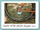 HaMi MTB 8029 Super Luxe
Ausstattung: Campagnolo Centaur, Laufräder mit Sturmey Archer Trommelbremsnaben
Eigentümer: Johannes Mittendorf, Uetersen 