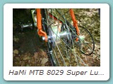 HaMi MTB 8029 Super Luxe
Ausstattung: Campagnolo Centaur, Laufräder mit Sturmey Archer Trommelbremsnaben
Eigentümer: Johannes Mittendorf, Uetersen 