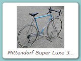 Mittendorf Super Luxe 3029 RH 56
Rahmen Reynolds 531 Pro, Gabel Reynolds 531 mit Campagnolo Ausstattung
entdeckt bei SecondBikeLife
