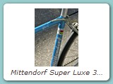 Mittendorf Super Luxe 3029 RH 50
Rahmen und Gabel aus Super Vitus Rohren mit Campagnolo und Modolo Ausstattung
entdeckt bei SecondBikeLife